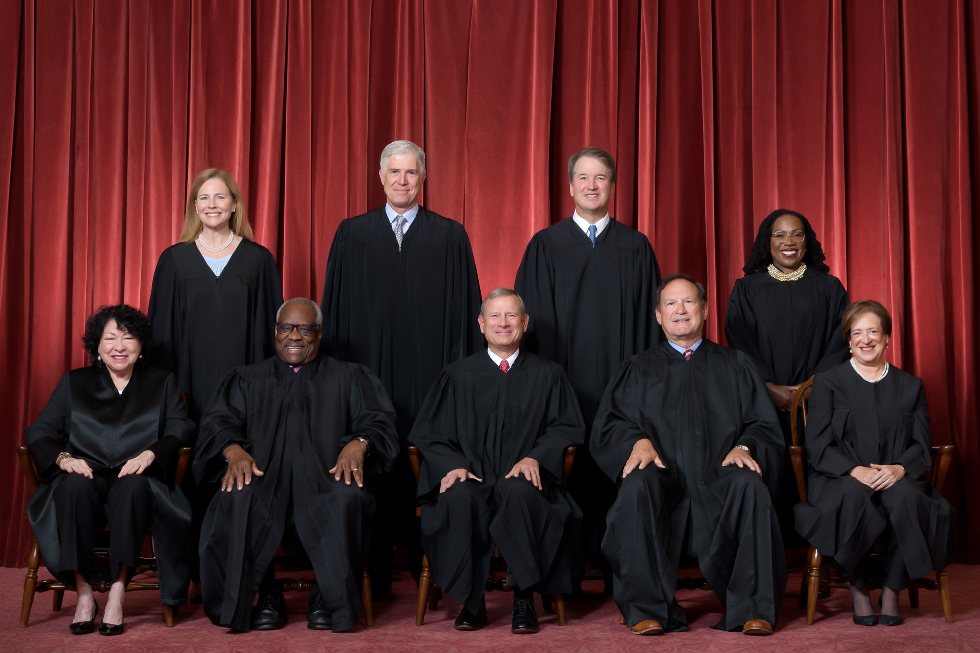 Picture of the Supreme Court Justices